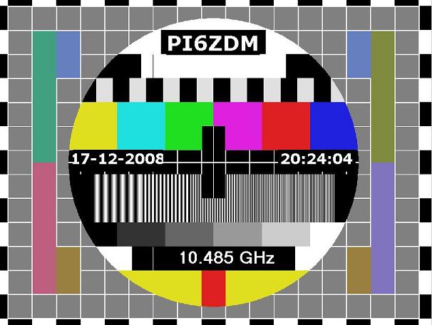 Amateur Television Repeater PI6ZDM Logo
